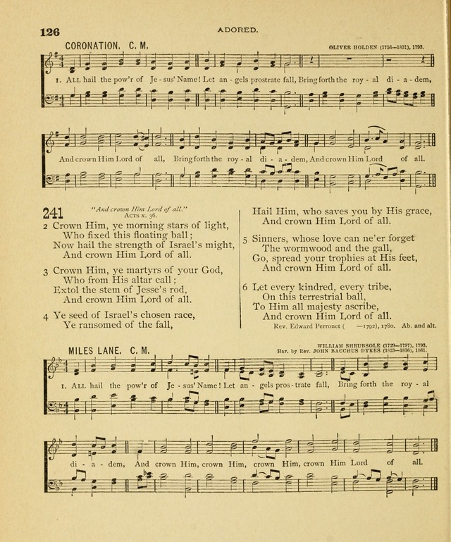 Carmina Sanctorum, a selection of hymns and songs of praise with tunes page 127