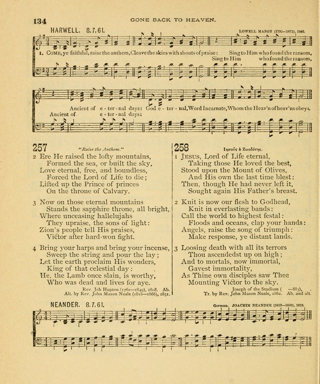 Carmina Sanctorum, a selection of hymns and songs of praise with tunes page 135