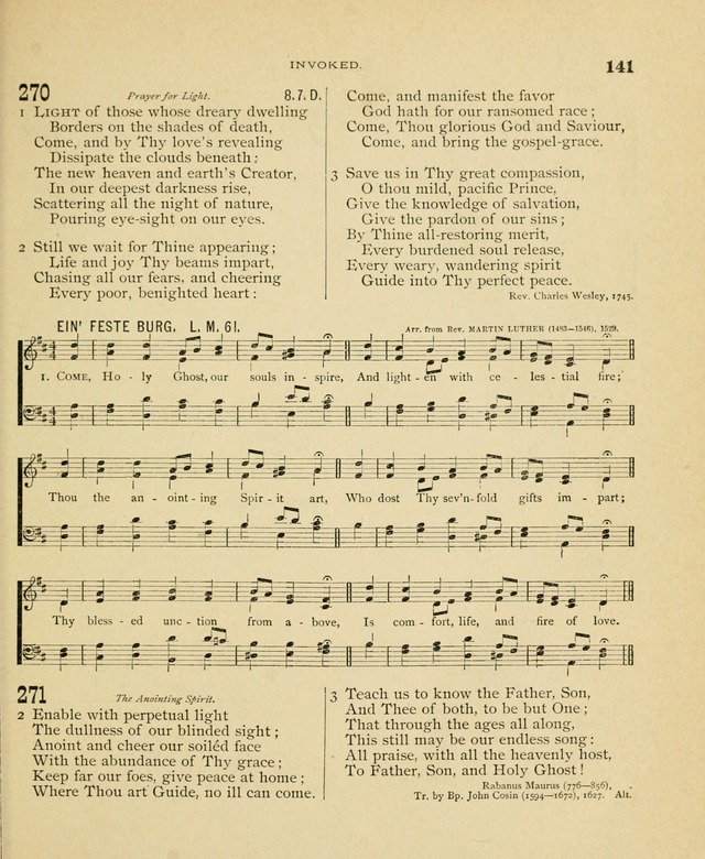 Carmina Sanctorum, a selection of hymns and songs of praise with tunes page 142