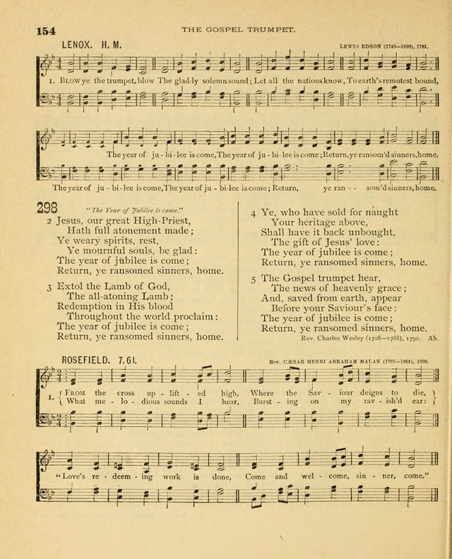 Carmina Sanctorum, a selection of hymns and songs of praise with tunes page 155