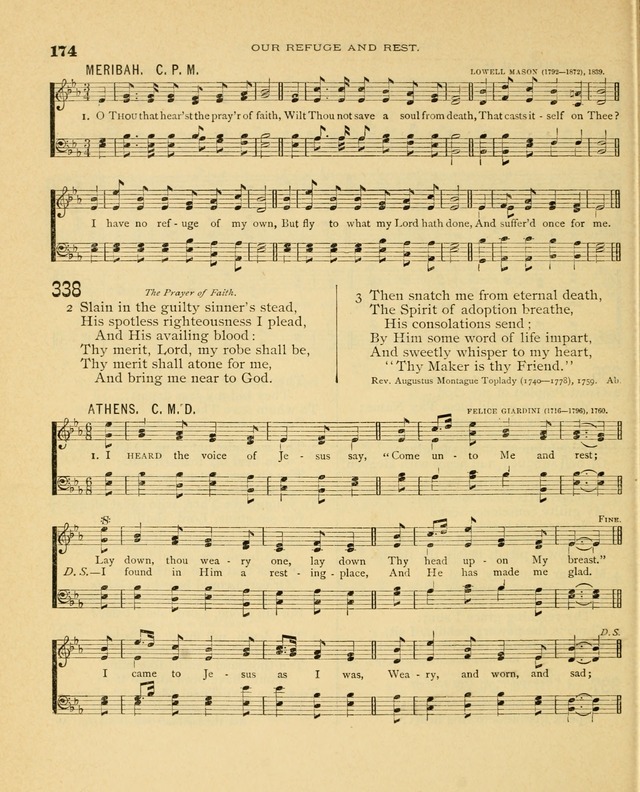 Carmina Sanctorum, a selection of hymns and songs of praise with tunes page 175