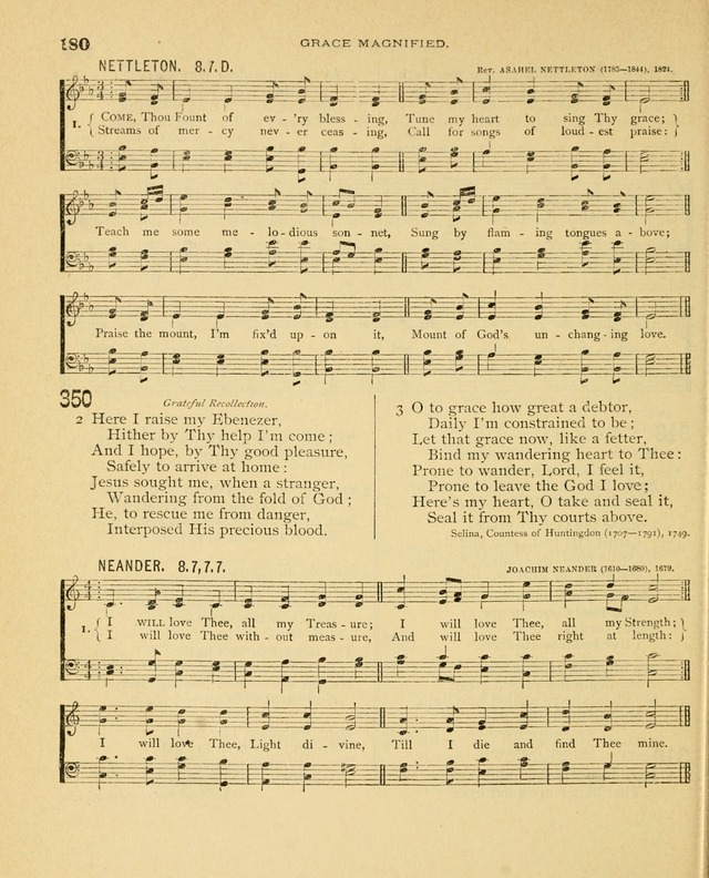 Carmina Sanctorum, a selection of hymns and songs of praise with tunes page 181