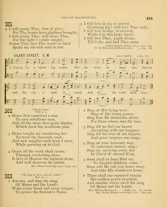 Carmina Sanctorum, a selection of hymns and songs of praise with tunes page 182