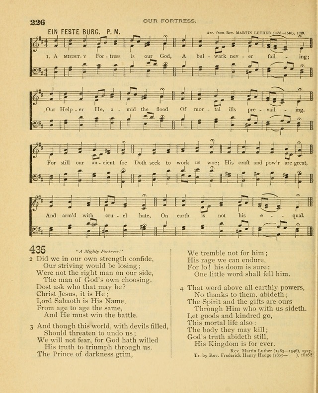 Carmina Sanctorum, a selection of hymns and songs of praise with tunes page 227