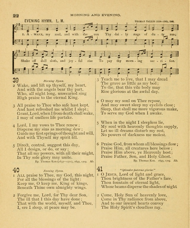 Carmina Sanctorum, a selection of hymns and songs of praise with tunes page 23