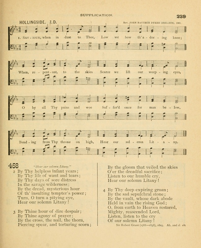 Carmina Sanctorum, a selection of hymns and songs of praise with tunes page 240