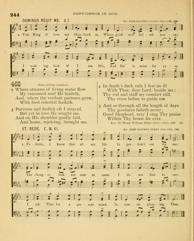 Carmina Sanctorum, a selection of hymns and songs of praise with tunes page 245