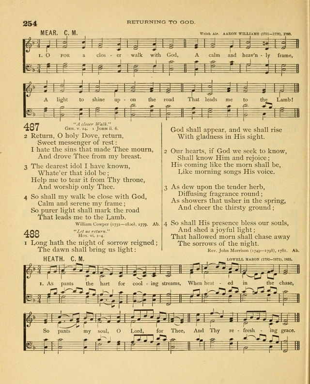 Carmina Sanctorum, a selection of hymns and songs of praise with tunes page 255