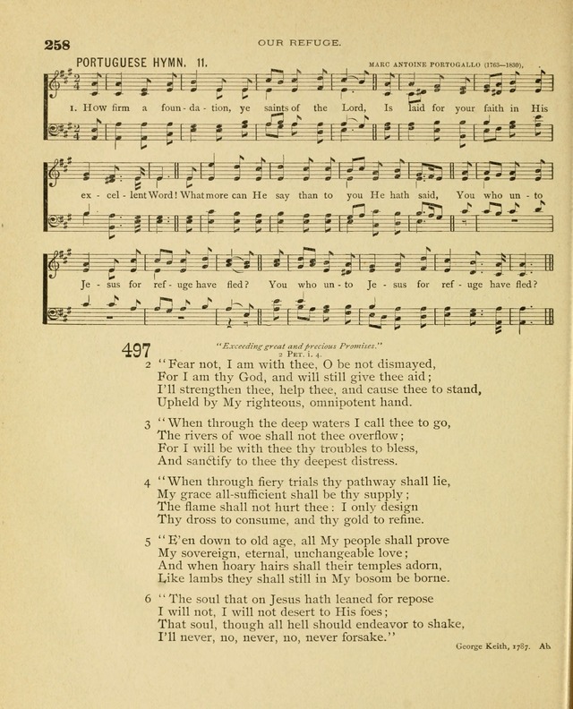 Carmina Sanctorum, a selection of hymns and songs of praise with tunes page 259