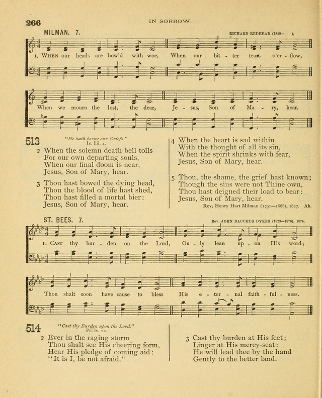 Carmina Sanctorum, a selection of hymns and songs of praise with tunes page 267