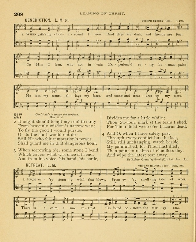 Carmina Sanctorum, a selection of hymns and songs of praise with tunes page 269