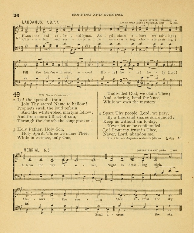 Carmina Sanctorum, a selection of hymns and songs of praise with tunes page 27