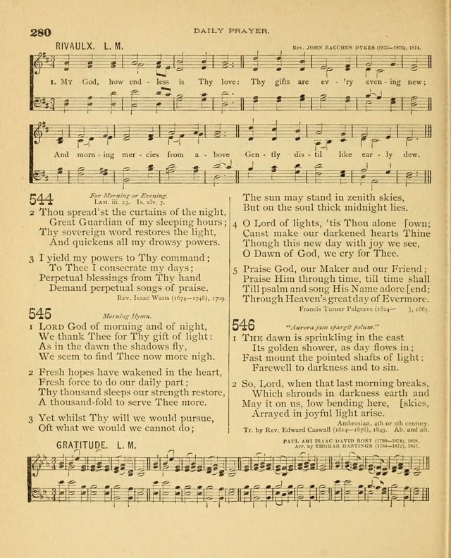 Carmina Sanctorum, a selection of hymns and songs of praise with tunes page 281