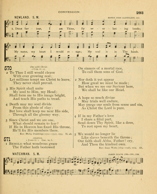 Carmina Sanctorum, a selection of hymns and songs of praise with tunes page 294