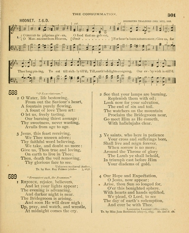 Carmina Sanctorum, a selection of hymns and songs of praise with tunes page 302
