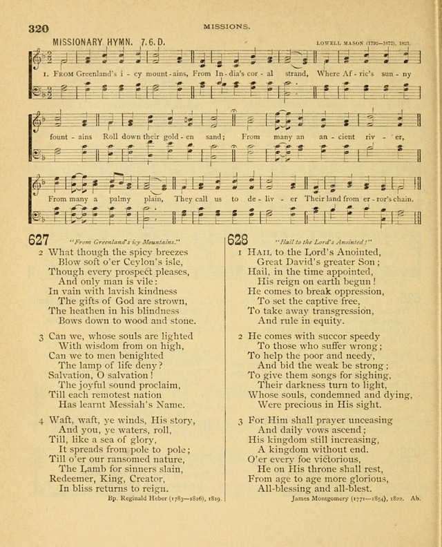 Carmina Sanctorum, a selection of hymns and songs of praise with tunes page 321