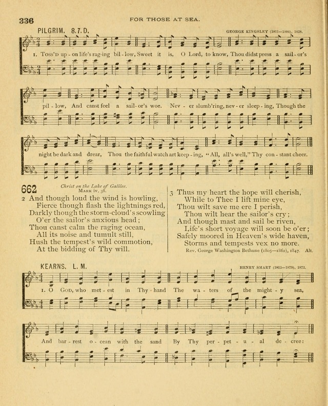 Carmina Sanctorum, a selection of hymns and songs of praise with tunes page 337