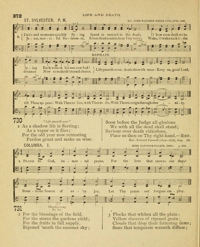 Carmina Sanctorum, a selection of hymns and songs of praise with tunes page 373