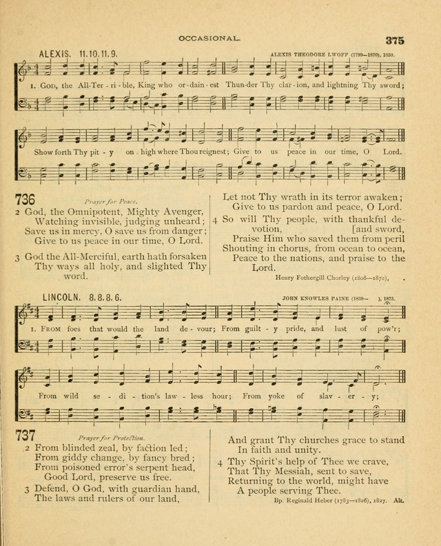 Carmina Sanctorum, a selection of hymns and songs of praise with tunes page 376