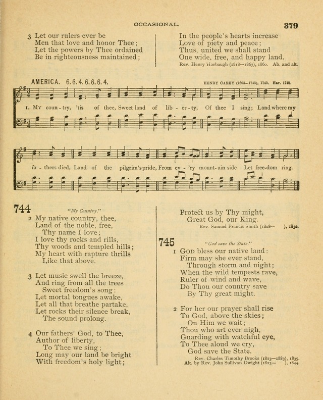 Carmina Sanctorum, a selection of hymns and songs of praise with tunes page 380
