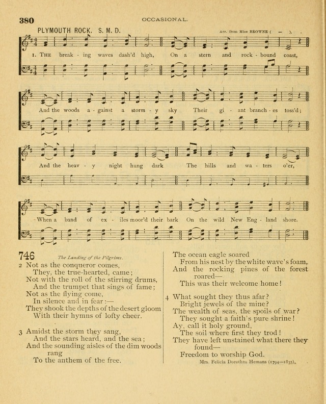 Carmina Sanctorum, a selection of hymns and songs of praise with tunes page 381
