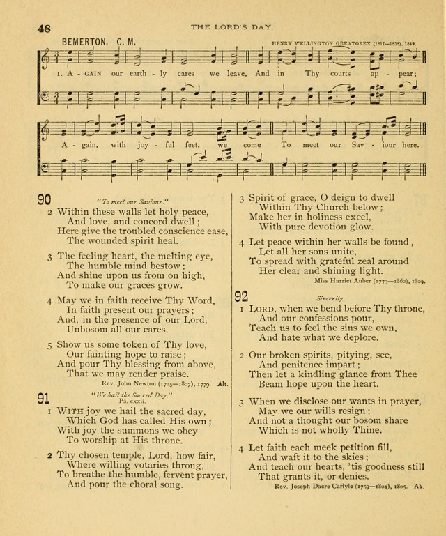 Carmina Sanctorum, a selection of hymns and songs of praise with tunes page 49