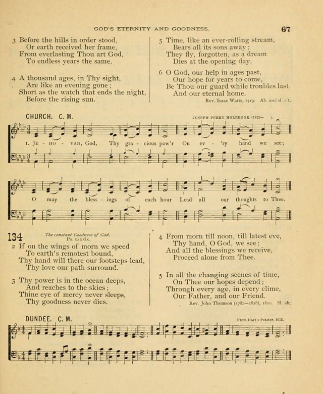 Carmina Sanctorum, a selection of hymns and songs of praise with tunes page 68