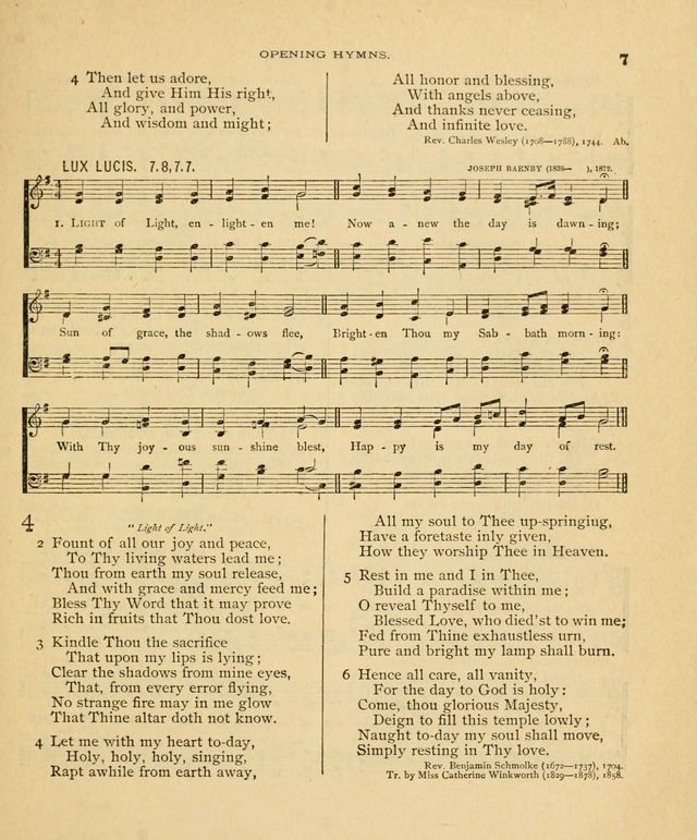 Carmina Sanctorum, a selection of hymns and songs of praise with tunes page 8