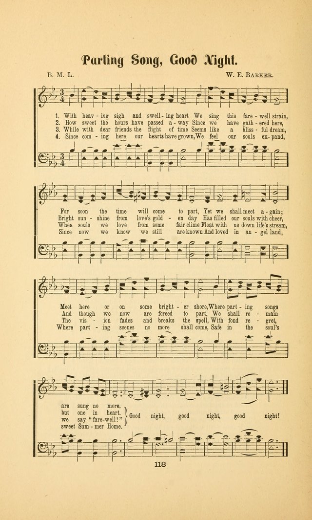 Celestial Sonnets: a collection of new and original songs and hymns of peace and progress, designed for public gatherings, home circles, religious, spiritual, temperance, social and camp meetings, etc page 123