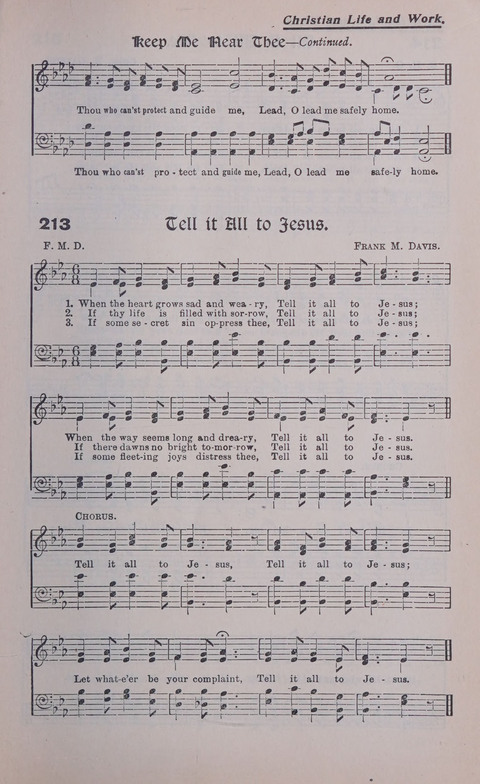 Celestial Songs: a collection of 900 choice hymns and choruses, selected for all kinds of Christian Getherings, Evangelistic Word, Solo Singers, Choirs, and the Home Circle page 191