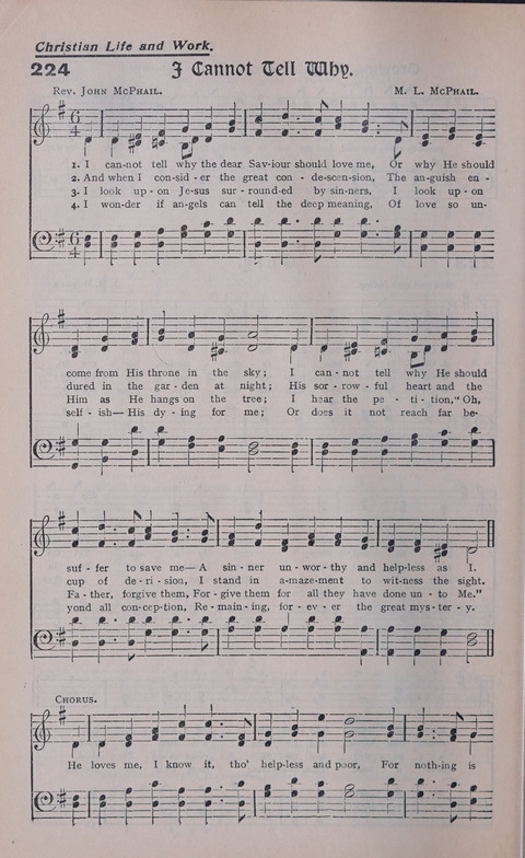 Celestial Songs: a collection of 900 choice hymns and choruses, selected for all kinds of Christian Getherings, Evangelistic Word, Solo Singers, Choirs, and the Home Circle page 200