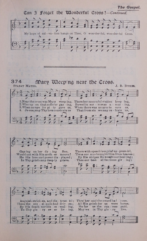 Celestial Songs: a collection of 900 choice hymns and choruses, selected for all kinds of Christian Getherings, Evangelistic Word, Solo Singers, Choirs, and the Home Circle page 319