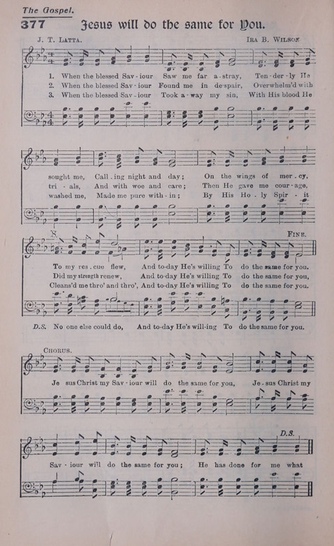 Celestial Songs: a collection of 900 choice hymns and choruses, selected for all kinds of Christian Getherings, Evangelistic Word, Solo Singers, Choirs, and the Home Circle page 322