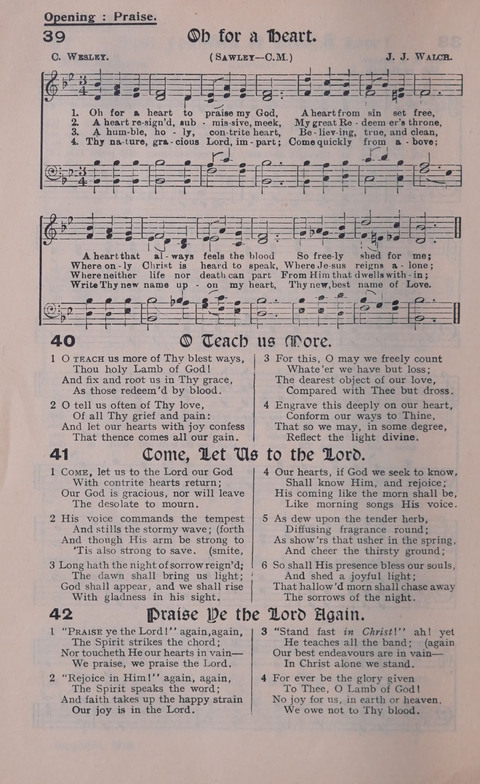 Celestial Songs: a collection of 900 choice hymns and choruses, selected for all kinds of Christian Getherings, Evangelistic Word, Solo Singers, Choirs, and the Home Circle page 38