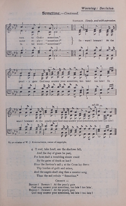 Celestial Songs: a collection of 900 choice hymns and choruses, selected for all kinds of Christian Getherings, Evangelistic Word, Solo Singers, Choirs, and the Home Circle page 423