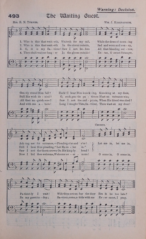 Celestial Songs: a collection of 900 choice hymns and choruses, selected for all kinds of Christian Getherings, Evangelistic Word, Solo Singers, Choirs, and the Home Circle page 431