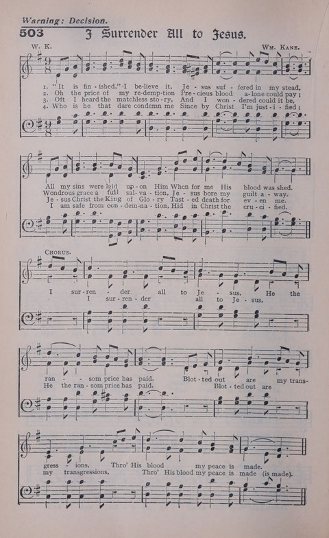 Celestial Songs: a collection of 900 choice hymns and choruses, selected for all kinds of Christian Getherings, Evangelistic Word, Solo Singers, Choirs, and the Home Circle page 440