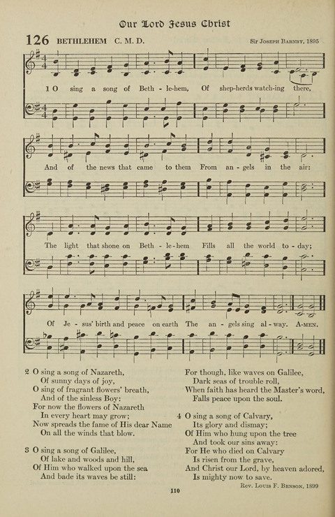Christian Song page 110