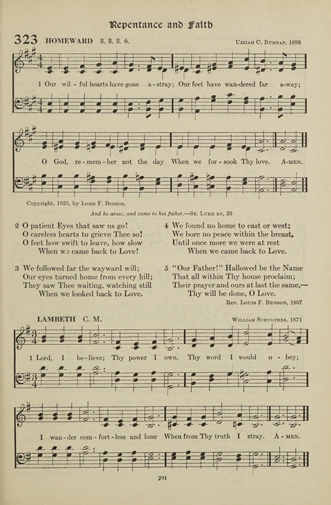 Christian Song page 291