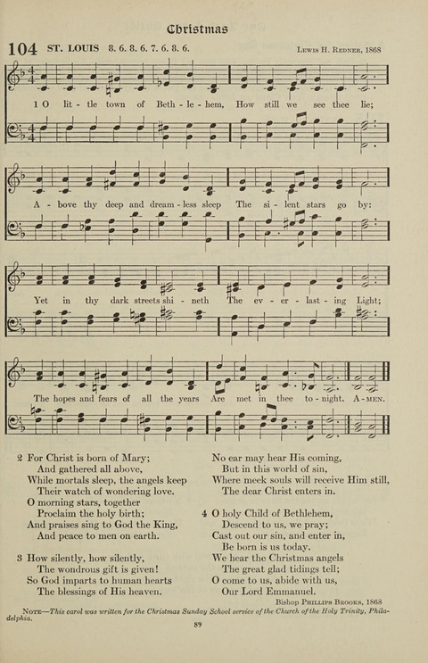 Christian Song page 89