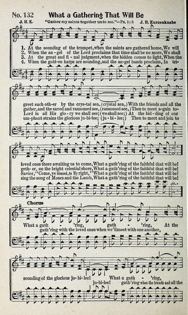 Calvary Songs: A Choice Collection of Gospel Songs, both Old and New page 133