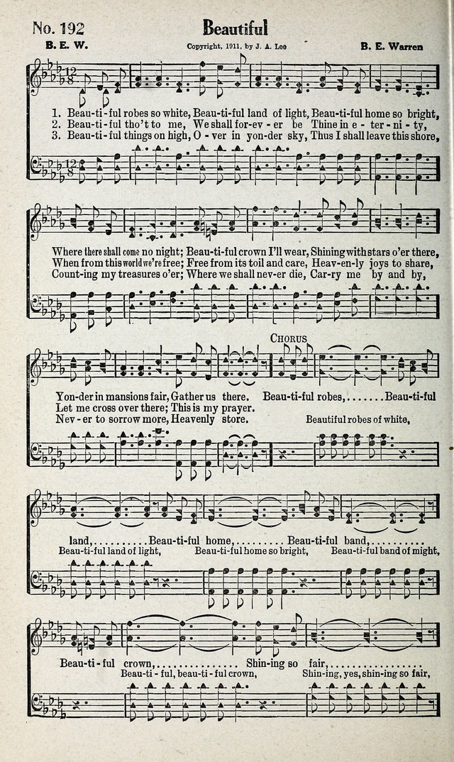Calvary Songs: A Choice Collection of Gospel Songs, both Old and New page 193