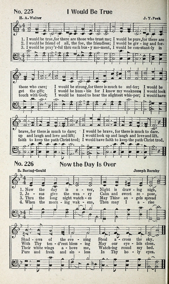 Calvary Songs: A Choice Collection of Gospel Songs, both Old and New page 233