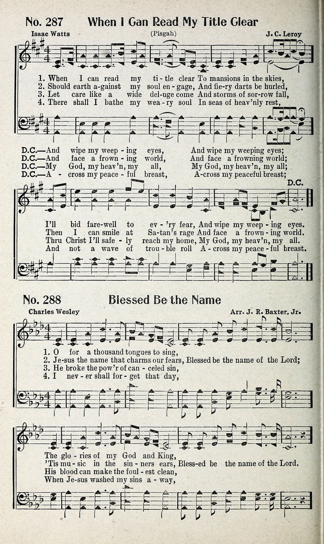 Calvary Songs: A Choice Collection of Gospel Songs, both Old and New page 273