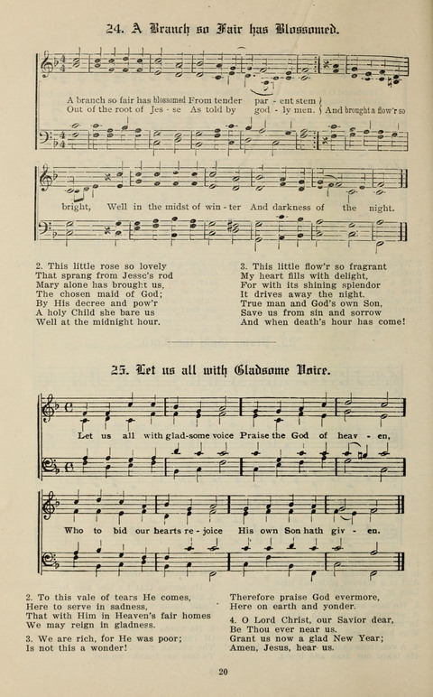 The Christmas Song Book: containing Forty of the Best christmas Songs page 18