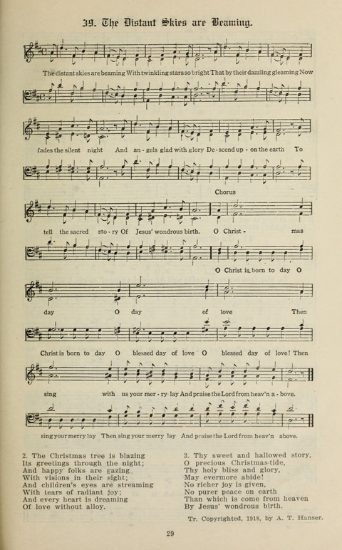 The Christmas Song Book: containing Forty of the Best christmas Songs page 27