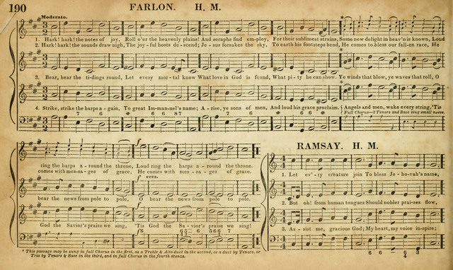 Carmina Sacra: or, Boston Collection of Church Music: comprising the most popular psalm and hymn tunes in eternal use together with a great variety of new tunes, chants, sentences, motetts... page 154