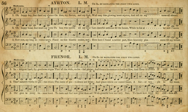 Carmina Sacra: or, Boston Collection of Church Music: comprising the most popular psalm and hymn tunes in eternal use together with a great variety of new tunes, chants, sentences, motetts... page 20