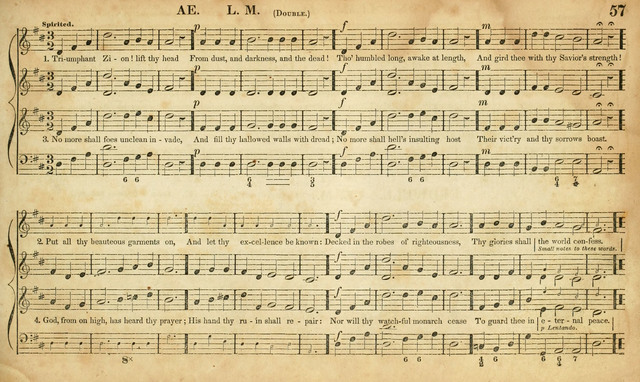 Carmina Sacra: or, Boston Collection of Church Music: comprising the most popular psalm and hymn tunes in eternal use together with a great variety of new tunes, chants, sentences, motetts... page 21