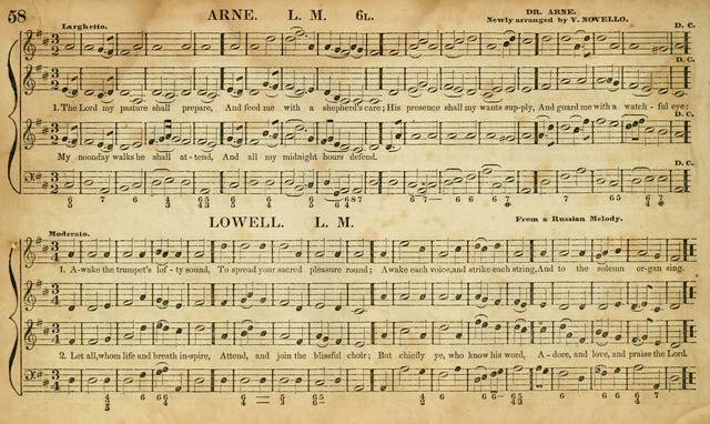 Carmina Sacra: or, Boston Collection of Church Music: comprising the most popular psalm and hymn tunes in eternal use together with a great variety of new tunes, chants, sentences, motetts... page 22